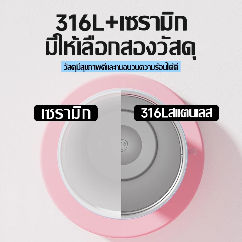 แก้วนํ้าเก็บความเย็น ขนาด 710 มล แก้วเก็บความร้อนสแตนเลส พร้อมฝาหลอดกันฝุ่นและฝาแก้วกันลื่น ออกแบบให้มีหูหิ้วพกพาสะดวก thumbnail 5