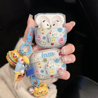ส่งจากไทย เคส Airpods 4 เคสพร้อมสายคล้อง สำหรับรุ่น Airpods 1/2 pro pro2 gen gen2 gen3 Airpods3 Airpods4 เคสหูฟัง J201