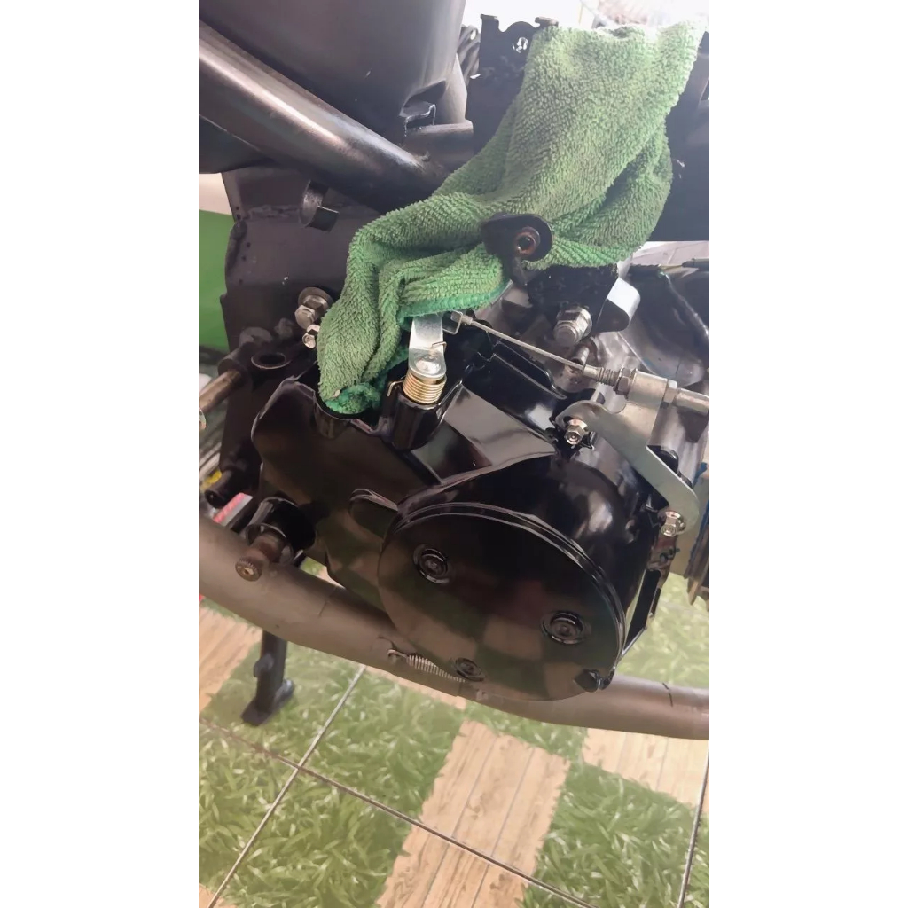 กะโหลกเครื่อง ชุดแปลงคลัทช์ ชุดฝาคลัทช์ฝั่งขวา WAVE125/ WAVE125เก่า หัวฉีด ครบชุด ชุดแปลงครัช ฝาครัชมือ - รูปที่ 7