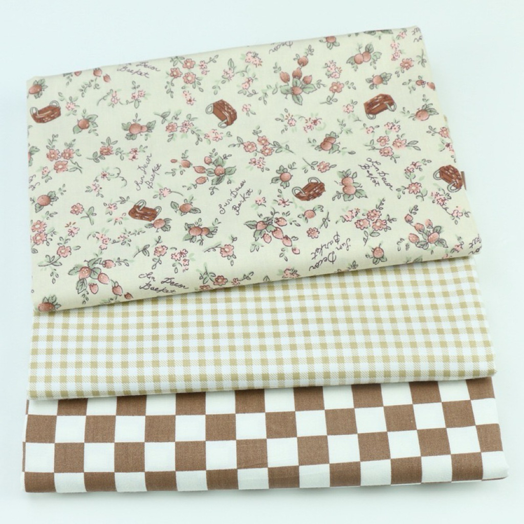 ผ้าคอตตอน 100% พิมพ์ลาย