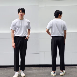 B&R กางเกงสูทผู้ชาย Suit Pants สามสี แฟชั่นเรียบง่าย ธุรกิจผู้ใหญ่