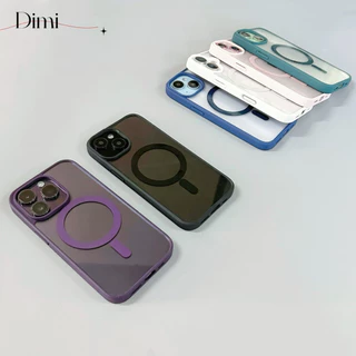 case 16Promax เคสอะคริลิคชาร์จได้ ขอบสี เปิดเลนส์กล้อง งานกล่องขาว สำหรับ for iPhone16 16Pro 16Promax i16 Pro max 16plus