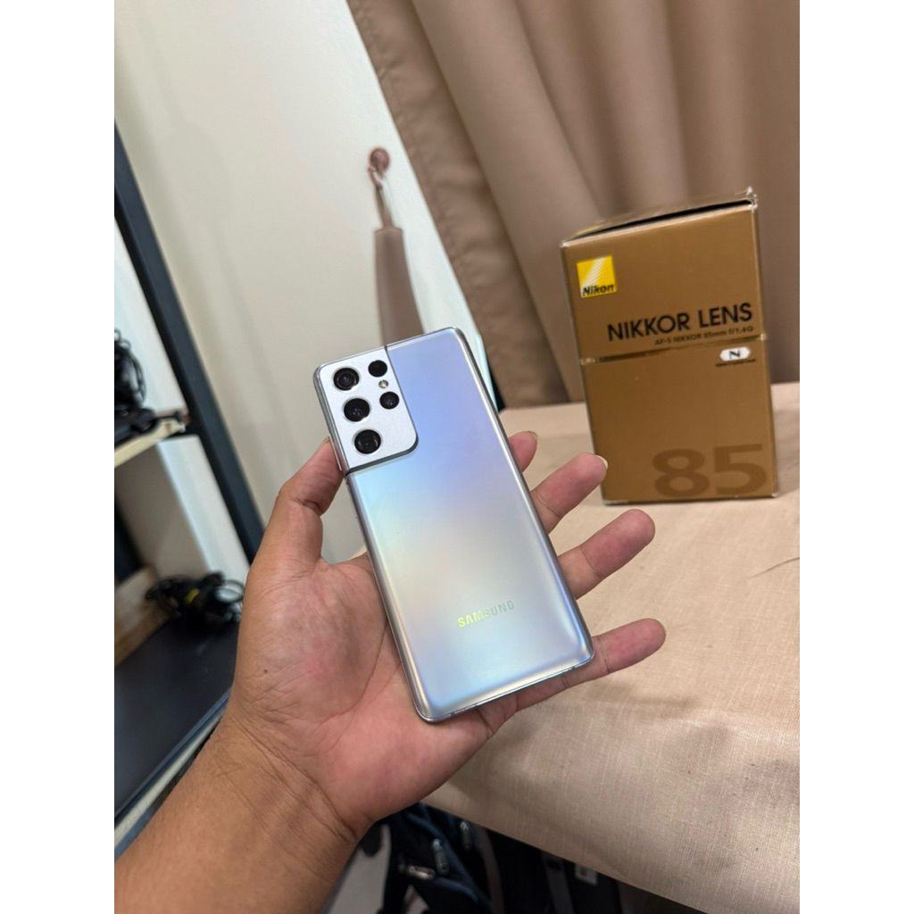 Samsung S21 Ultra 5G 12/256GB สภาพหล่อ จอสวย ใช้งานปกติ สอบถามได้คัฟ