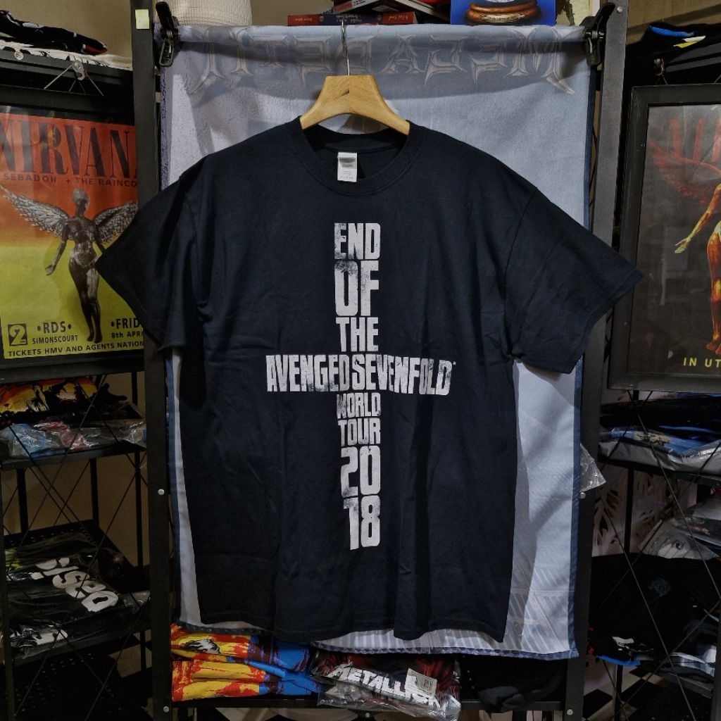 ืเสื้อวง A7x มือ 1 แท้จากShop ตรง A7X สีสันเรียบร้อยไม่ฉูดฉาด