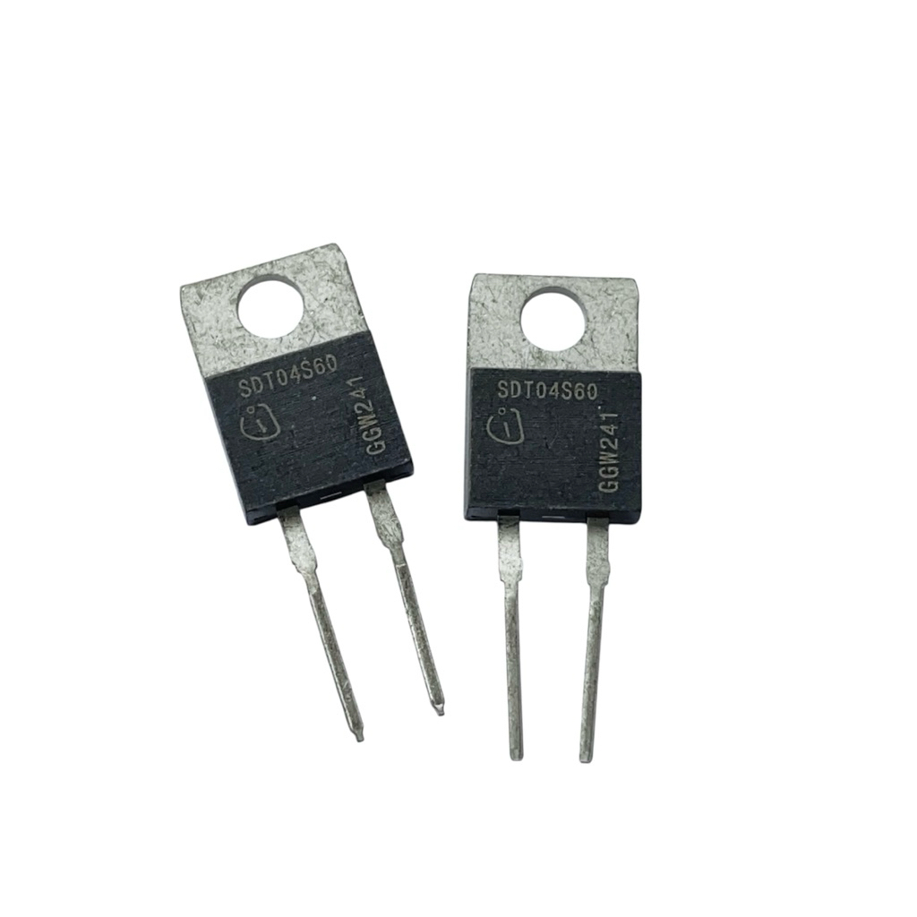 Diode SDT04S60 (ราคาต่อ 1ชิ้น) Schottky Diode  4A 600V  TO-220  2ขา มีสินค้าพร้อมส่งในไทย