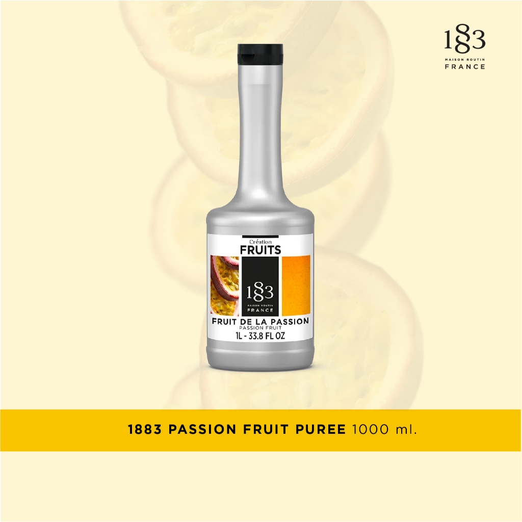 1883 เพียวเร่ ราสเบอร์รี่ สำหรับเมนูโซดา สมูทตี้ | RASPBERRY FRUITS PUREE 1000 ml. (SKU 6376)