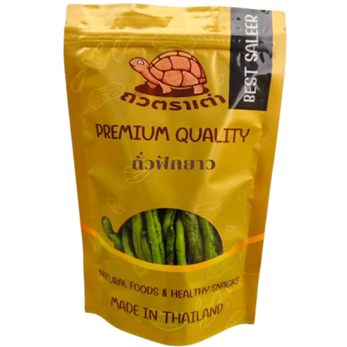 [ส่งด่วน] ถั่วฝักยาวอบกรอบ 250 กรัม | ผักอบกรอบ ของกินเล่นเพื่อสุขภาพ ขนมไม่ทอด ไม่อมน้ำมัน