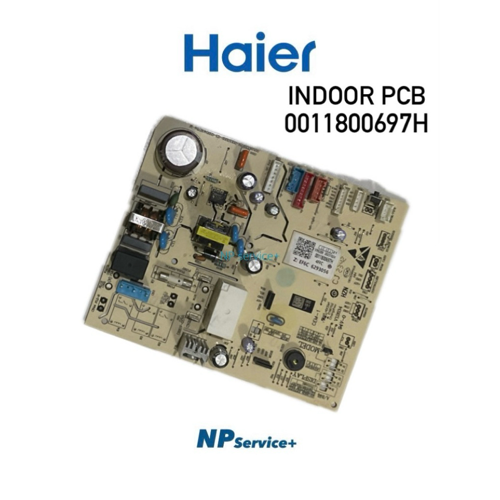 A0011800697H แผ่งวงจะแอร์/แผงบอร์ด-คอยเย็น Haier