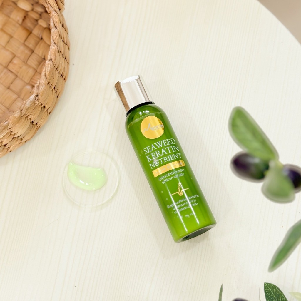 [ขนาดพกพา 110 มล.] มู๊ซเตอร์ ซีหวีด เคราติน นูเทรียนท์ แฮร์ เซรั่ม (MOOZTER SEAWEED KERATIN NUTRIENT HAIR SERUM) - รูปที่ 6