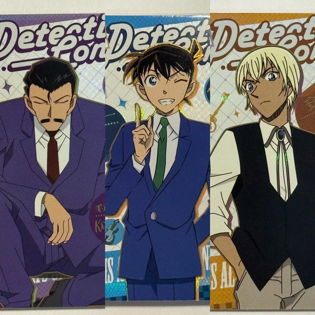 การ์ดนักสืบโคนันจากค่าย Kayou 2 yuan (SSR) การ์ดสะสมConan
