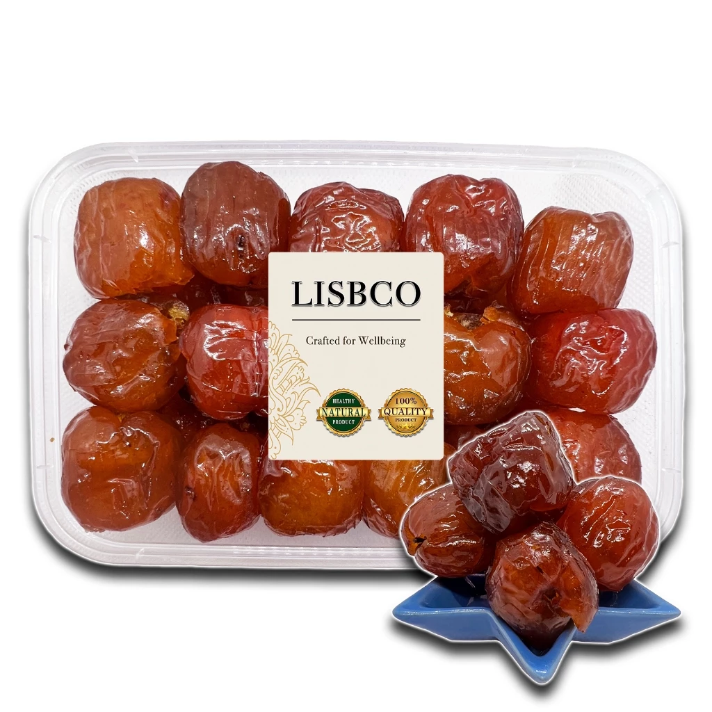 พุทราเชื่อม ไร้เมล็ด 900 กรัม Jujube Candied Seedlees 900 g. พุทราจีนเชื่อม Jujube Grade AA+ 干枣