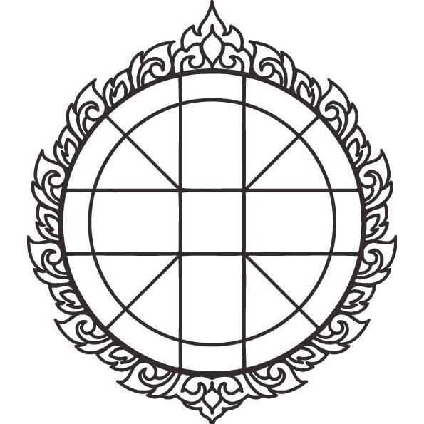 ตรายาง ราศีจักร โหราศาสตร์ 5 cm  ราศีจักร โหราศาสตร์ หมึกในตัวใหญ่สุด 5 CM - รูปที่ 3