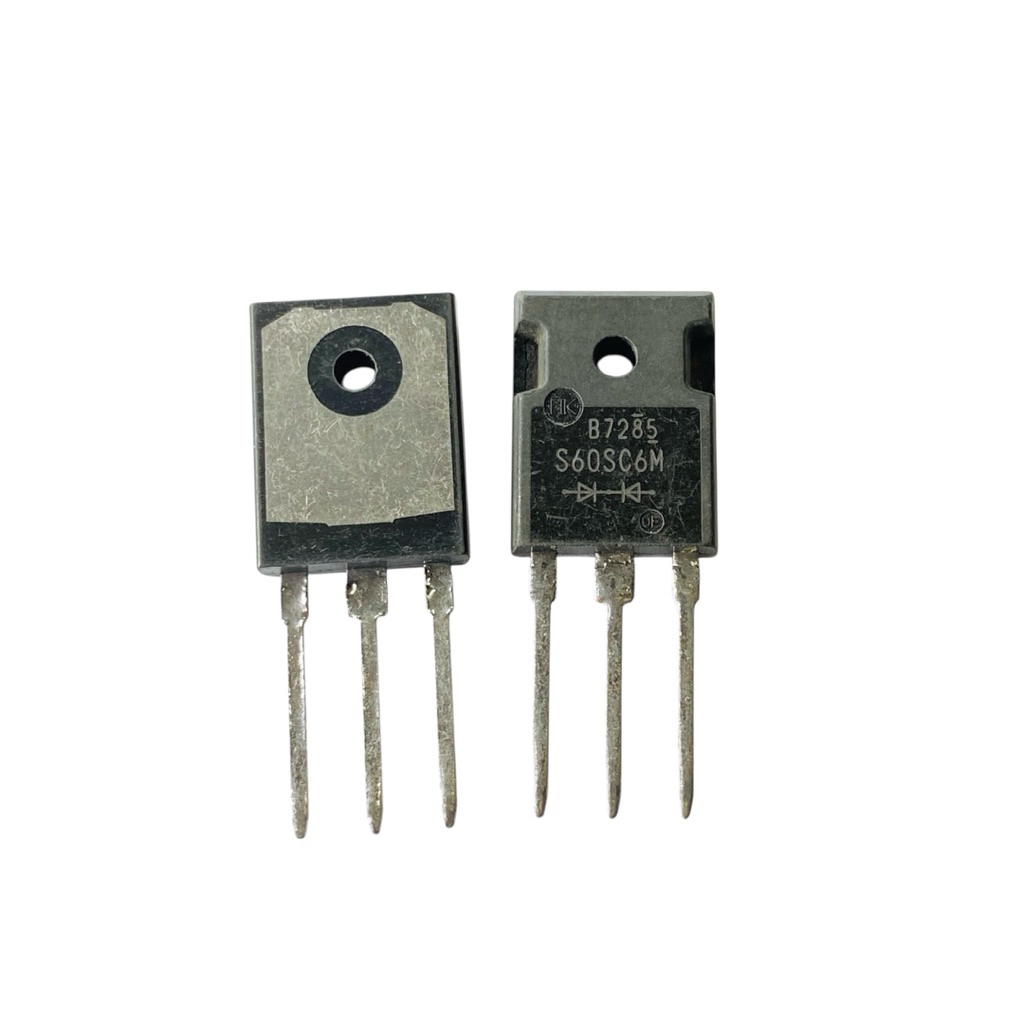 Diode S60SC6M (ราคาต่อ 1ชิ้น) ➡️⬅️ Schottky Diode  60A 60V  TO-247  3ขา มีสินค้าพร้อมส่งในไทย