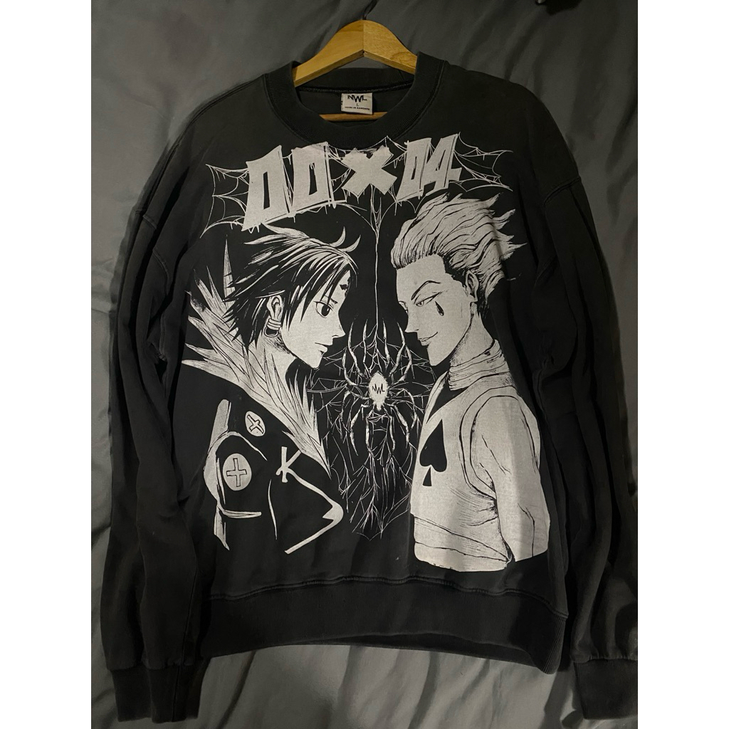 เสื้อแขนยาว nwl hunter x hunter kuror vs hisoka