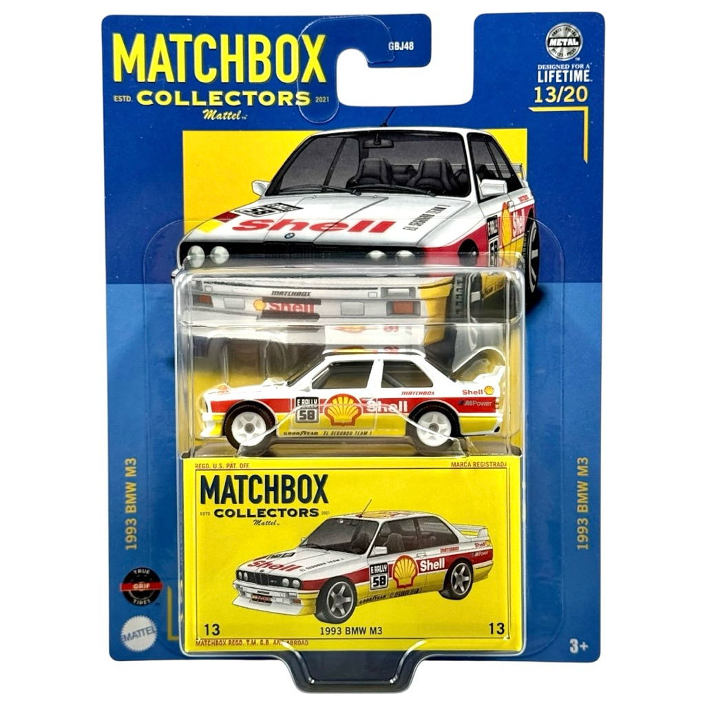 Matchbox Collector | 1993 BMW M3 E30 สเกล 1:64