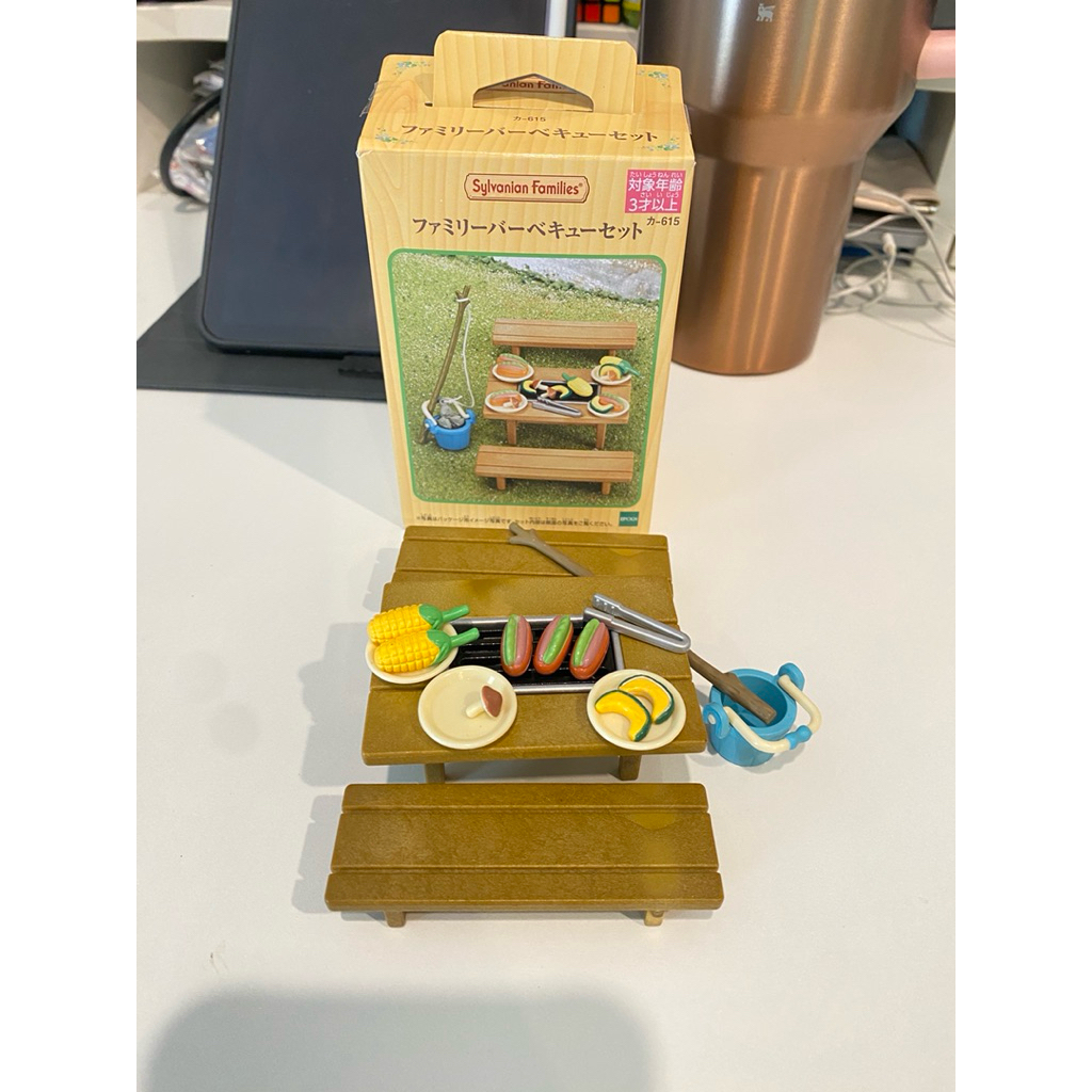 มือสอง สภาพ 90% Sylvanian Families Barbecue Set