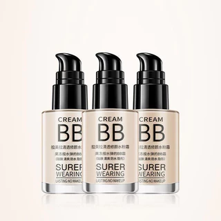 บีบีครีมรองพื้นกันน้ำ ปริมาณ30MLกันแดดกันน้ำกันเหงื่อ ปกปิดดีเยี่ย BB cream