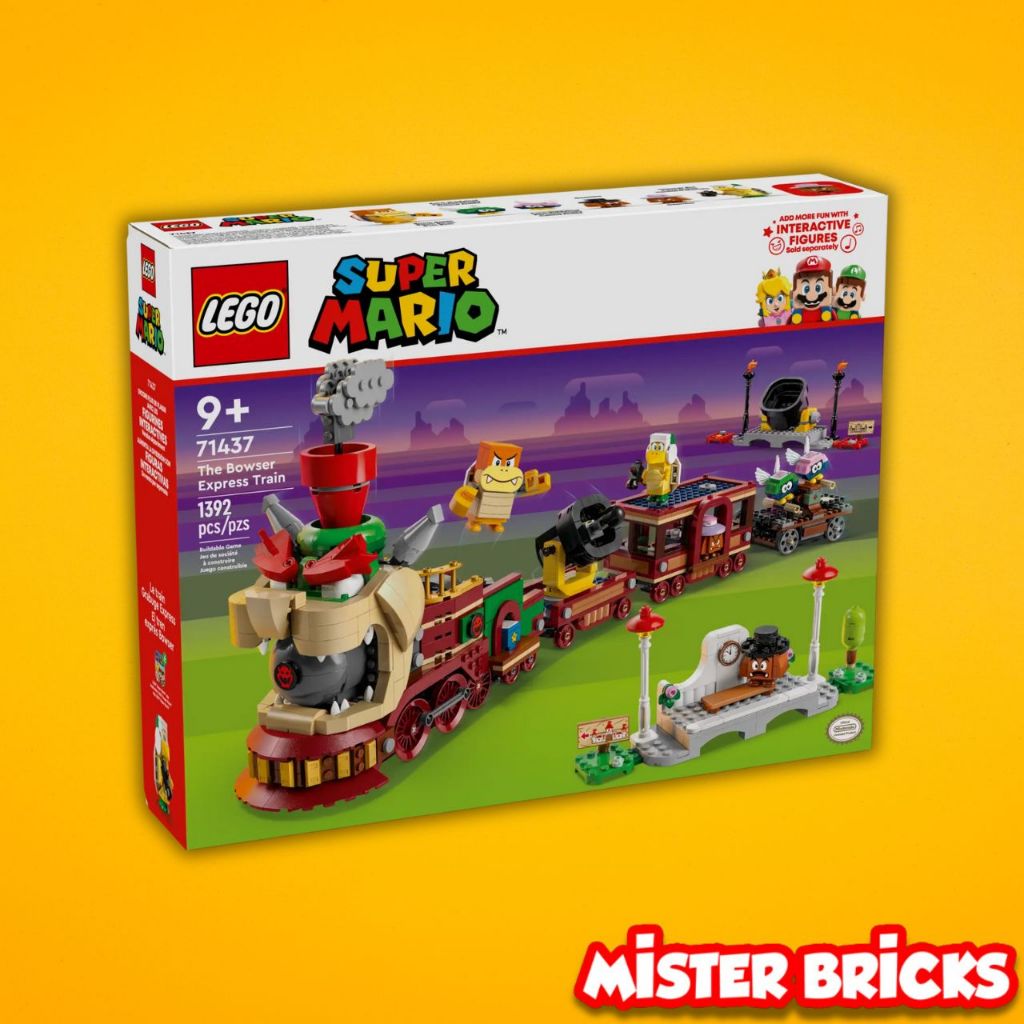 LEGO Super Mario 71437 รถไฟ Bowser Express พร้อมตัวละคร 6 ตัว | ของแท้ น่าเล่นมาก!