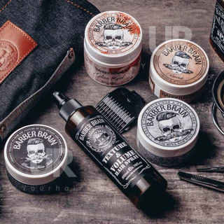 (พร้อมส่ง/ของแท้มีเลขจดแจ้ง) BARBER BRAIN TEXTURE & VOLUME HAIR SPRAY สเปรย์น้ำเกลือ เพิ่มเท็กซ์เจอร์และวอลลุ่มผม