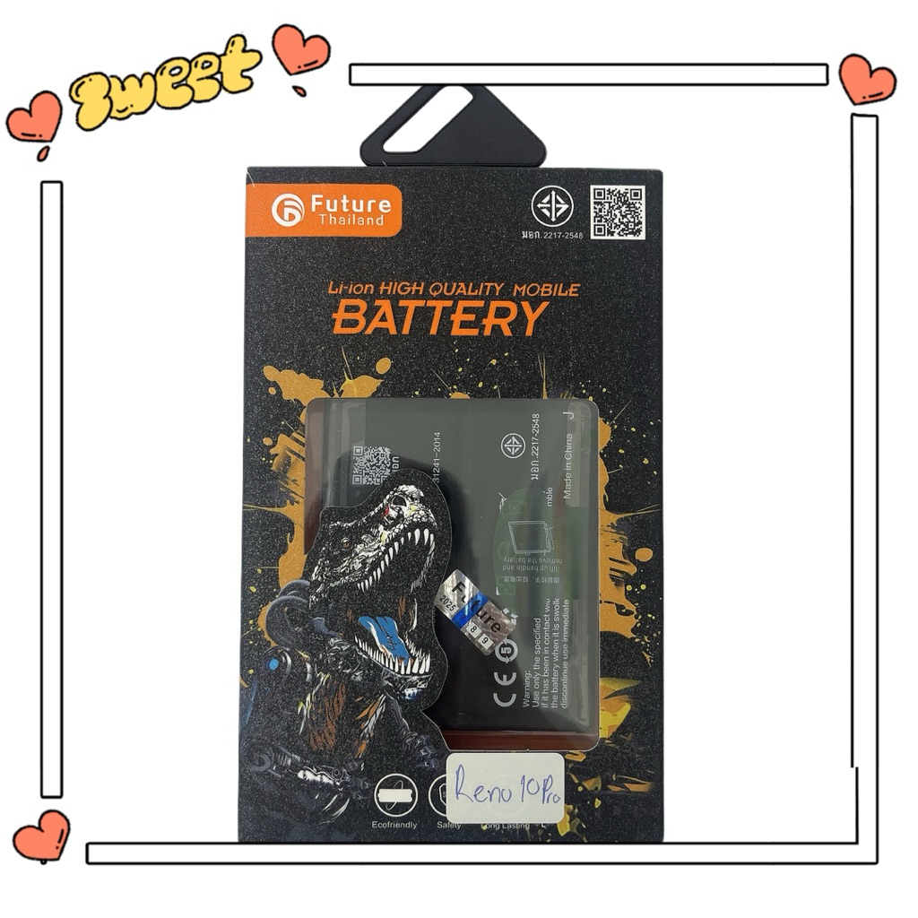 แบตเตอรี่ สำหรับ Oppo Reno10pro 5G BLP997 แบต4600m ประกัน1ปี