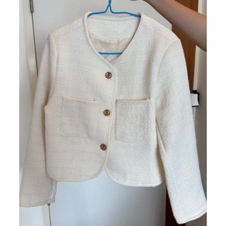 สูททวิสต์สีขาว (มือ1 ป้ายห้อย)