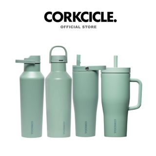 Corkcicle | Thyme เขียว | Keeps Cold เก็บเย็น 25hrs | ขวดน้ำ…