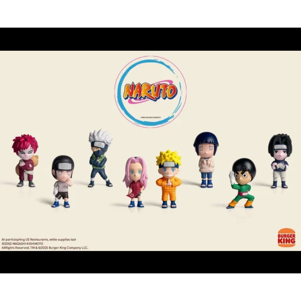 Naruto Collection Box x Burger King