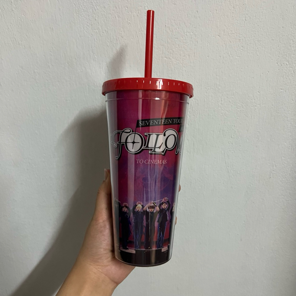 (มือสอง) แก้ว SEVENTEEN TOUR FOLLOW TO CINEMAS