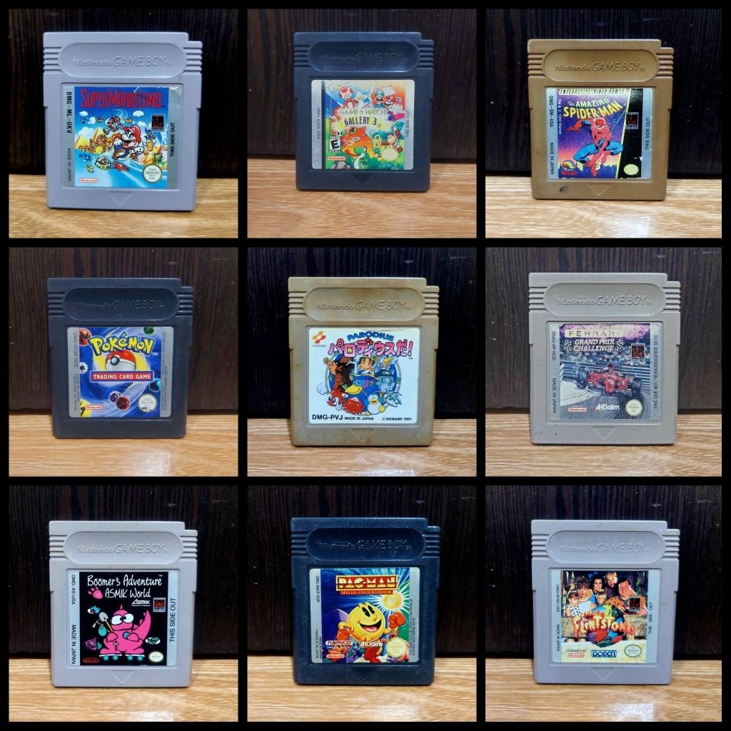 รวมตลับเกมส์ Nintendo Gameboy และ Gameboy Advance  มือ2