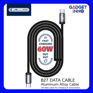 JELLiCO B27 สายชาร์จ และส่งข้อมูล แบบ Type-C, C to C, C to L…