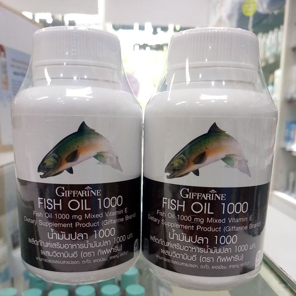 น้ำมันปลา 1000 gm บำรุงสมอง ความจำ บำรุงข้อเข่า ปวดเข่า น้ำมันปลา 1000 gm 90 แคปซูล