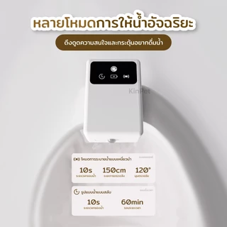 [รับประกัน 2ปี]เครื่องจ่ายน้ำแมวแบบเหนี่ยวนำอัจฉริยะ น้ําพุแมวไร้สาย 2L น้ำพุแมว น้ำพุสัตว์เลี้ยงอัจฉริยะ ชามกรองน้ําแมว