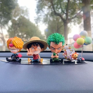 ✅พร้อมส่งในไทย✅ Luffy ตุ๊กตาฟิกเกอร์ Zoro Sanji Ace Nami Robin ขนาดเล็ก 8-10 ซม. ของเล่นสําหรับเด็ก