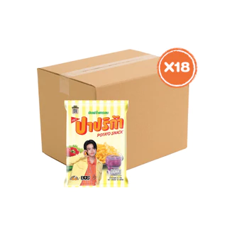 [ยกลัง] ขนมปาปริก้า / ขนมโปเต้ / ขนมคอนเน่ x BUS 46-52 กรัม 18 ห่อ
