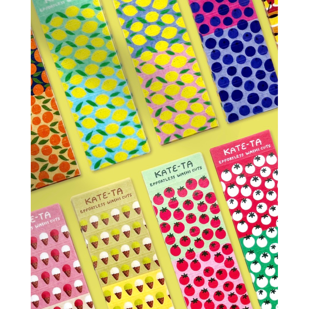 sticker เทปวาชิแบบพรีคัท KATE-TA