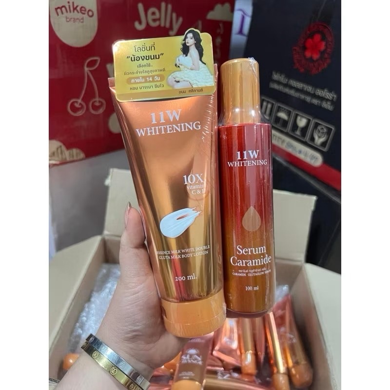 11W 🔥พร้อมส่ง แท้100%🔥 11W Whitening ครีมน้ำตบ