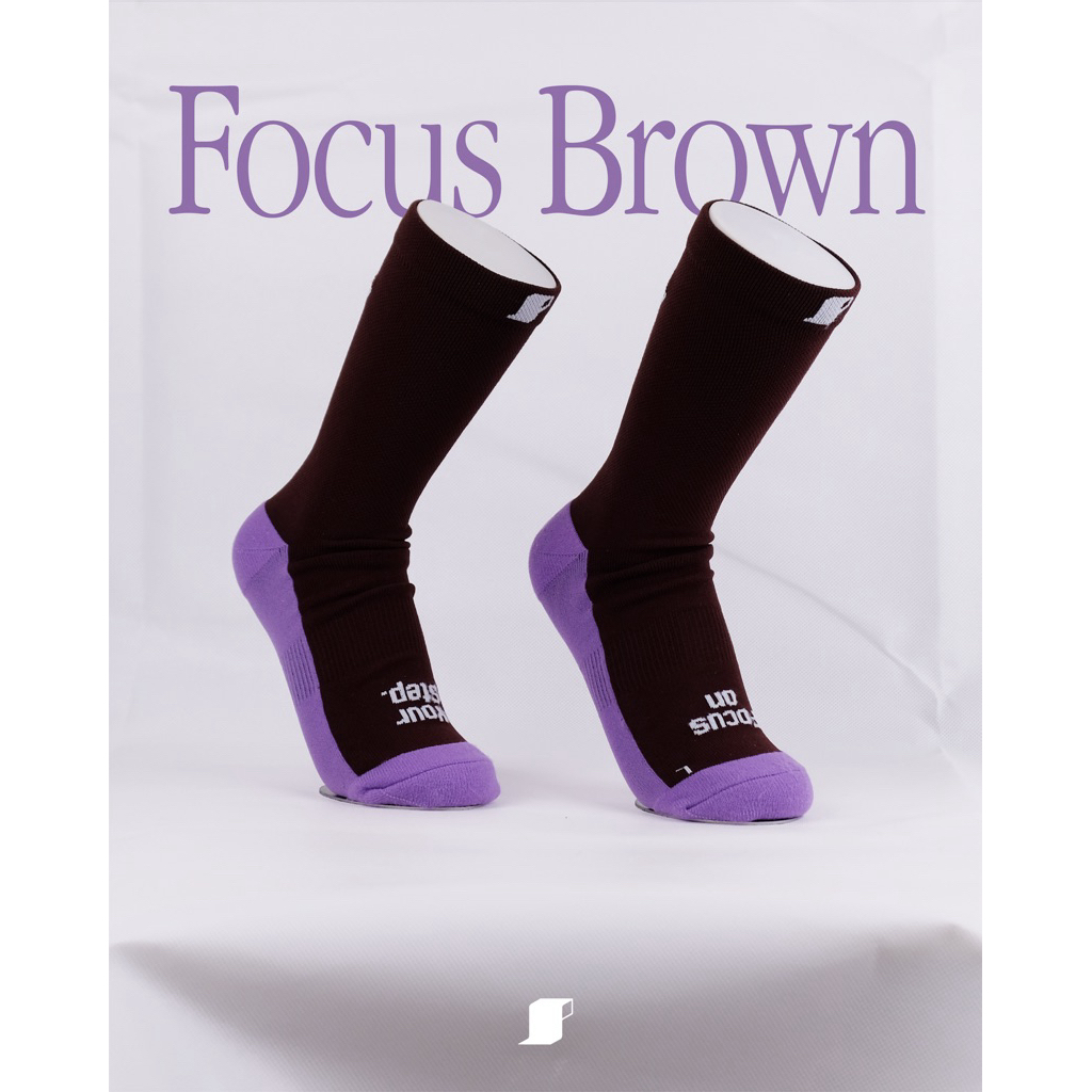Lot 4 - “Focus on Your Step.” | Focus Brown 🟤