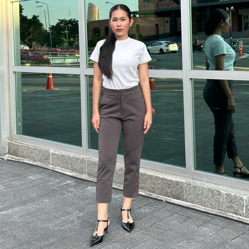 A Medium pants กางเกงขายาว 7 ส่วน ยาว 34 นิ้ว