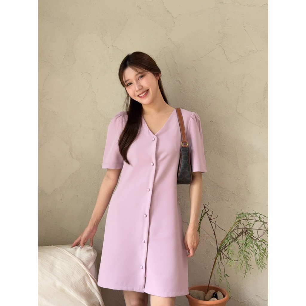 LULU BLOSSOMS - Janine Dress (Color: Lavender)