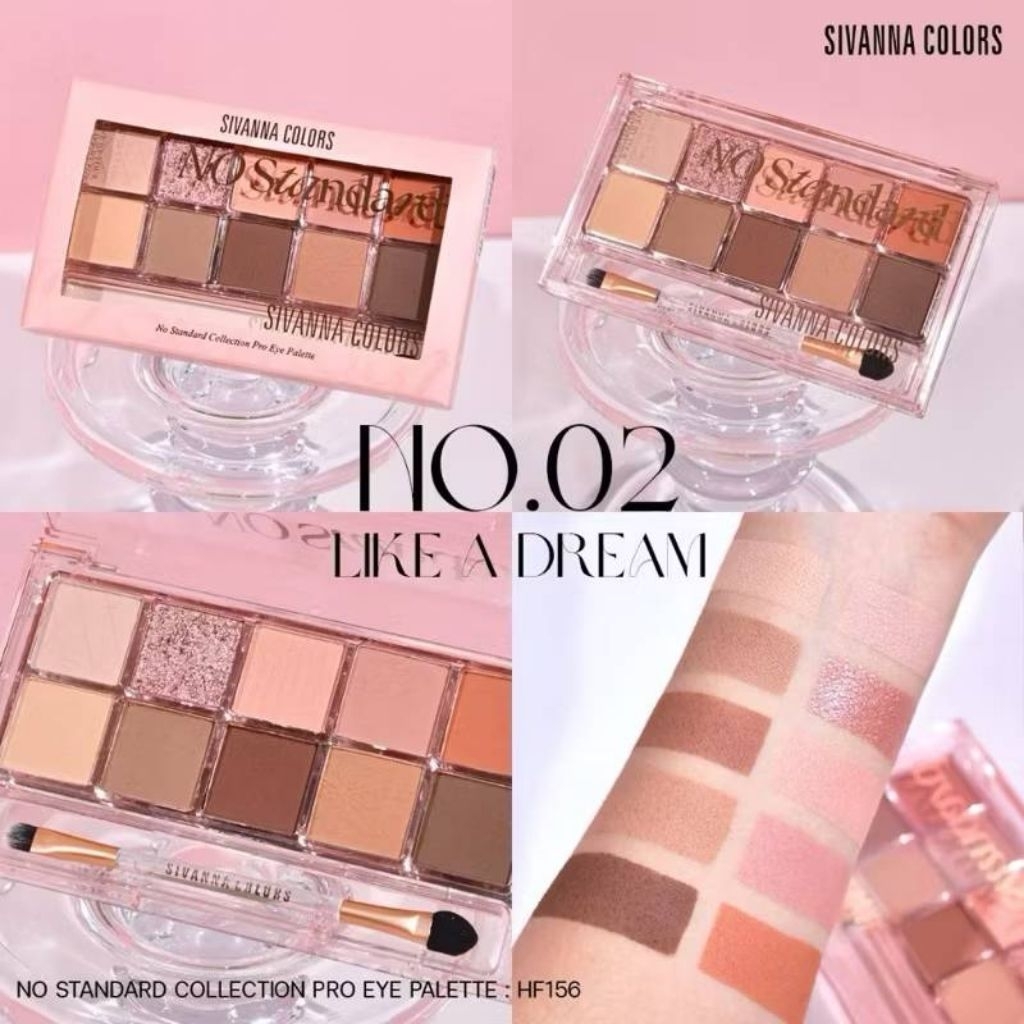อายแชโดว์ sivanna HF156 สีสวยติดทน เม็ดสีชัด#2