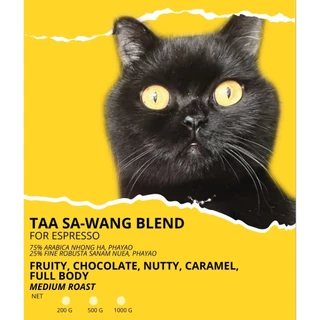 เมล็ดกาแฟคั่วกลาง ตาสว่าง Fruity Blend หอมผลไม้ บอดี้แน่น สำหรับอเมริกาโน่ | Jiddy Roasters