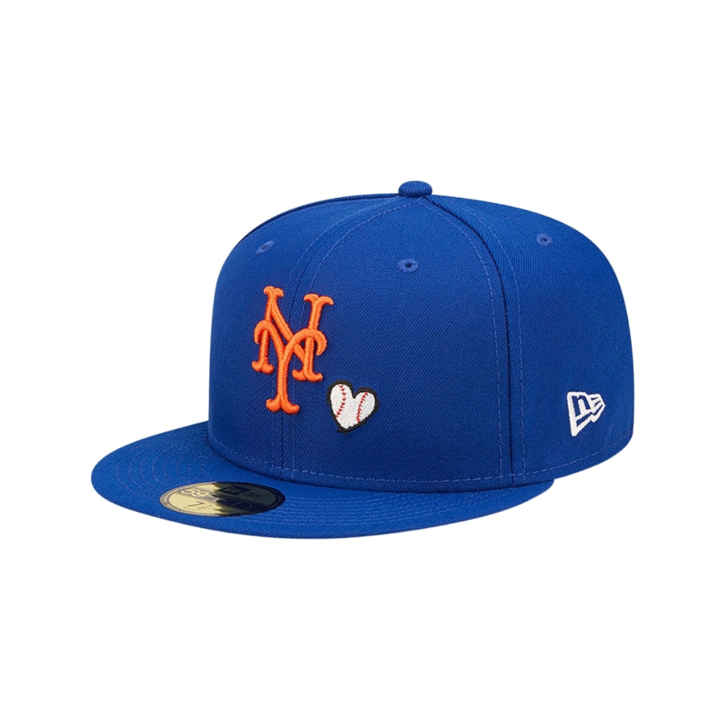 New Era หมวกรุ่น New York Mets Team Heart 59Fifty Mlb Royal 59Fifty Cap
