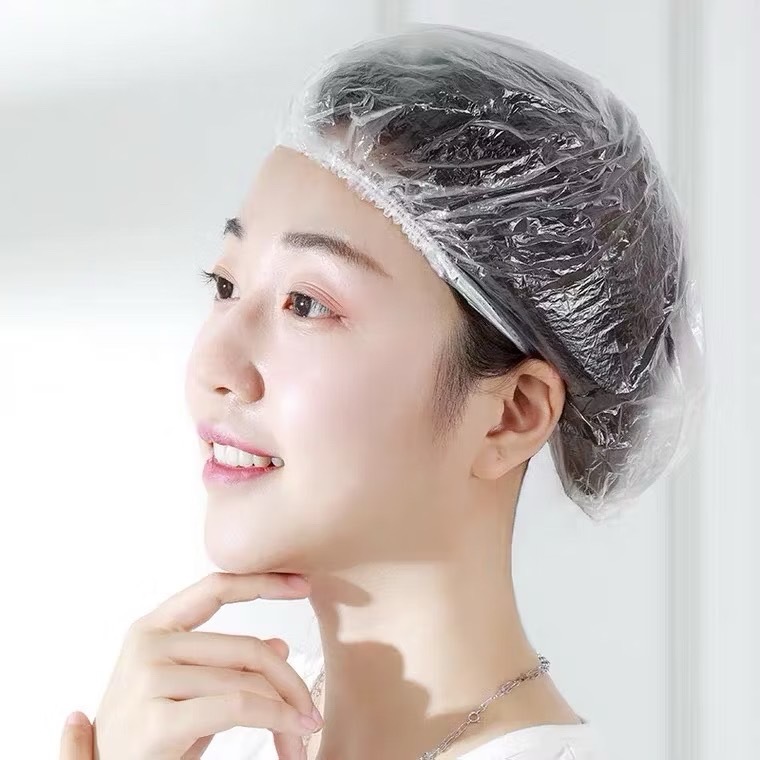 ส่งทุกวัน จ-ส  หมวกคลุมผมอาบน้ำ มีสี ใส ใช้กับแม่บ้าน ใช้ในโรงแรม  เหลือง ฟ้า ชมพู  พร้อมส่ง 40018 olbighome.