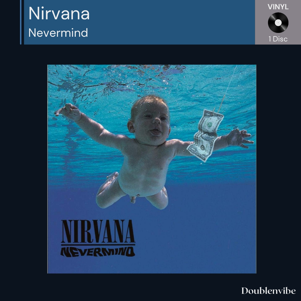 [ใหม่และซีล] แผ่นเสียง Vinyl Nirvana - Nevermind