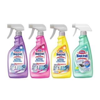 Magiclean มาจิคลีน น้ำยาล้างห้องน้ำ ห้องครัว ขนาด 500 ml. ทำความสะอาดห้องน้ำ แบบสเปรย์