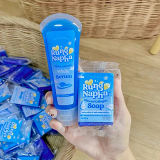 (พร้อมส่ง) 1 แถม 1 หัวเชื้ออัลฟ่าอาบูติน + สบู่อาบูติน