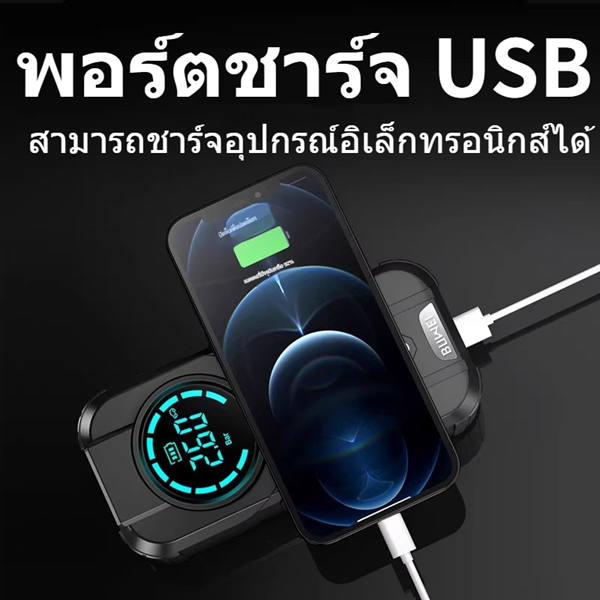 5IN 1 จั๊มสตาทรถยนต์ Car Powerbank Batteryสตาร์ทรถยนต์จัมเปอร์รถยนต์,แบตเตอรี่รถยนต์ จััมพ์สตาร์ท รูปที่ 2