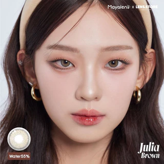 คอนแทคเลนส์รายเดือน MAYALENS รุ่น JULIA จูเลีย จะแต่ง Everyday look หรือ สายฝอ ก็เริ่ด