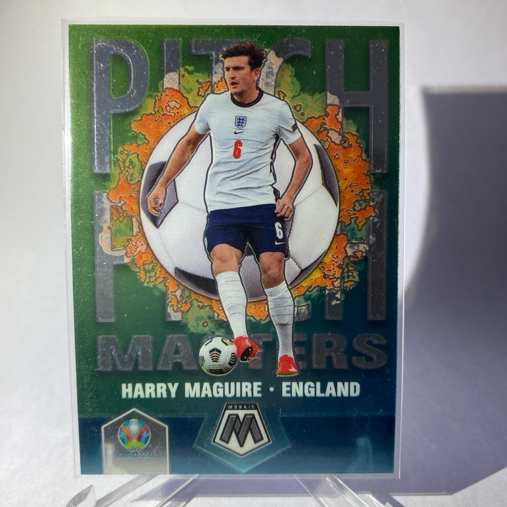 การ์ดนักฟุตบอล HARRY MAGUIRE, ENGLAND, PANINI PITCH MASTERS, MOSAIC 2021