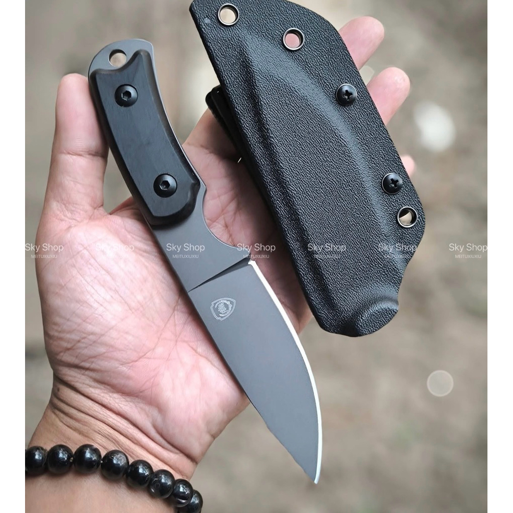 มีดพก FBIQQ-005 พร้อมซอง Kydex+Teklok เหน็บเข็มขัด ของแท้1000%